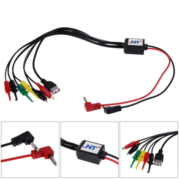 4 in 1 Multi Function Mobile Phone Repair USB DC Adjustable Power Cable #gib