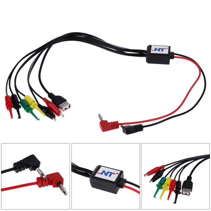 4 in 1 Multi Function Mobile Phone Repair USB DC Adjustable Power Cable