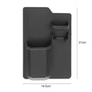 Toothbrush Rack Holder Container Waterproof Silicone Bathroom Organizer Wal