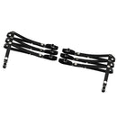 2pcs Punk Rivet Garters Belt 3 Straps Leg Ring Band Adjustable Suspenders Leg