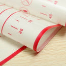 1pcs 40 x 60cm Silicone Pan Rolling Dough Pastry Pan Pad Dough kneading pad