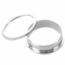 1 Pair Screw Fit Stainless steel Ear Plugs Rings Flesh Tunnels Piercing Jew M7S2