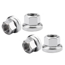 4x Steel Road Mountain Bike Flange Nuts BMX MTB  Replacement Bolts