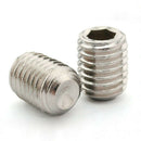 M3x4mm Stainless Steel Hex Socket Set Cap Point Grub Screws 50pcs A8T5