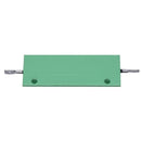 Chassis Mounted 100W 2 Ohm 5% Aluminum Case Wirewound Resistor Green Z3G5