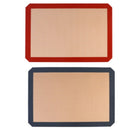 2Pcs Non-Stick Silicone Baking Mat Pad Sheet Baking Pastry Tools Rolling Do