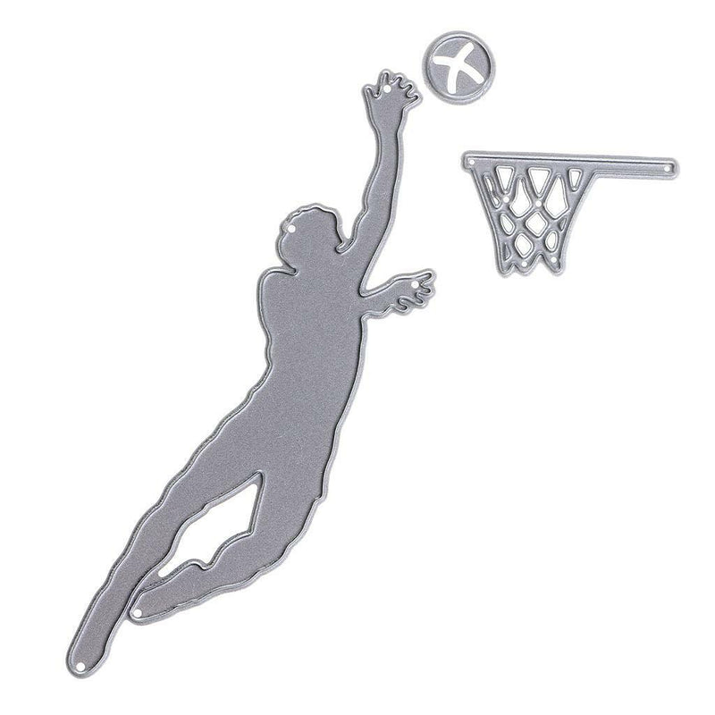 1 Set Basketball Cutting Dies Stencil for Scrapbook Album Paper Embossing