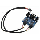 Motherboard Usb 9Pin Header 1 To 4 Splitter Port Multiplier 30Cm Extension  V5H8