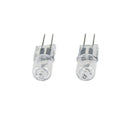 30PCS Mini G4 JC Type Halogen Light Bulbs 20W DC 12V Lamp For Crystal Chandelier