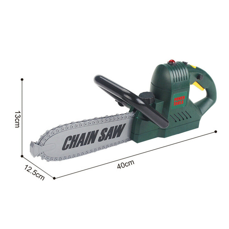 Role Play Children Chainsaw DIY Yard Maintenance Hand Power Tool Dress Up