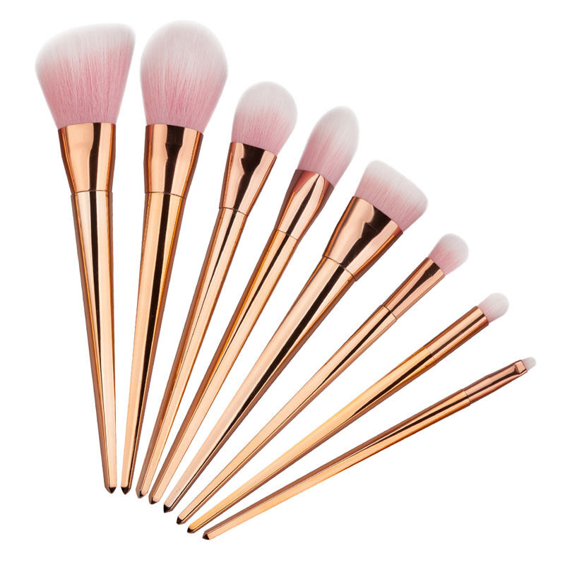 Pro 8pcs Makeup Brushes Set Powder Foundation Eyeshadow Eyeliner Brush Tool Kit