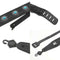 2Pcs Leathers Double Stitched Leather Guitar Strap 3 inches Wide Adjustable