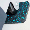 2 Pairs Treadmill Shock Absorbing Mat Non-Slip Rubber Home Fitness Floor Pad