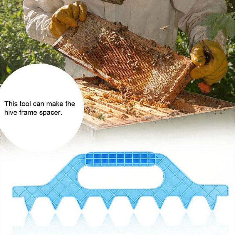 7 Frame Hive Spacer Bee Hive Frame Spacing Tool Beekeeping Equipment Plasti