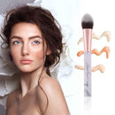 Marbling Pattern Foundation Powder Blush Makeup Brush Flame Brushes (White)