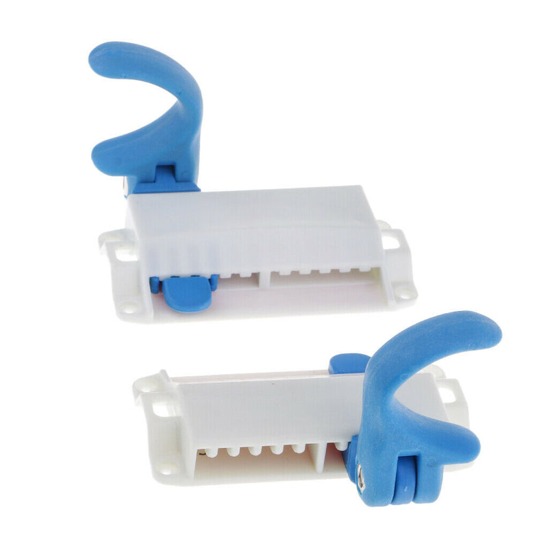 1 Pair Lightweight Fishing Rod Wall Rack Pole Stand Holder Fishing Gear