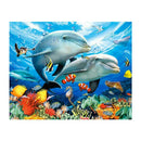 Brother Dolphin 5D Diamond Painting Embroidery DIY Cross Stitch Home Decor