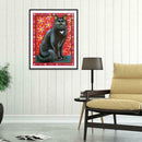 5D DIY Full Drill Diamond Painting Cat Embroidery Mosaic Craft Kit (LD057)