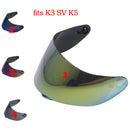 Full Face Motorcycle Helmet Visor Helmets Lens Shield for  K5 K3-SV