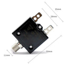 2x 30Amp Push Button Manual Reset Thermal Circuit Breaker Overload Switch