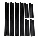 8pcs Car Door Edge Guard Strips Anti Collision Scratch Protector Molding Trim