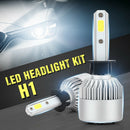200W 20000LM Bright LED H1 Headlight Kit Low Beam Bulbs 6000K White High Power