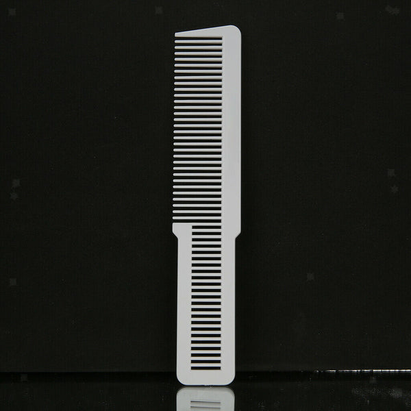 3 Pieces 8" Salon Barber Flat Top Clipper Cutting Comb Plastic Anti-static