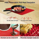Pyramid Pan Silicone baking Tray Cooking Mat Non Stick Oven New Reducing. T4Q8