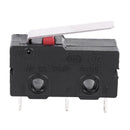 10 x Cut hinge lever SPDT momentary 1 NC 1 number mini switch 250 VAC 3 A K7A5