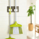 5X(Wall tile sticking Mop Organizer Holder Rack Plastic wall mounted Brush I5I7)