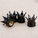 Stable Pink Crown Novelty Car Wheel/Tire Valve Caps Dust Bike Cap Motorcycle New
