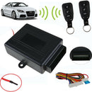 Universal Car 2 Remote Central Door Lock Locking Vehicle Keyless Entry System