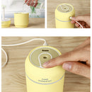 Ultrasonic Mini Aroma Humidifier Air Diffuser Purifier for Office -Black