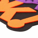 Halloween EEK Spider Hanging Sign Home Wall Decoration Props Indoor And Out