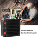 120mm Aluminum Computer Radiator Cooler 10 Tubes CPU Heat Sink Exchanger