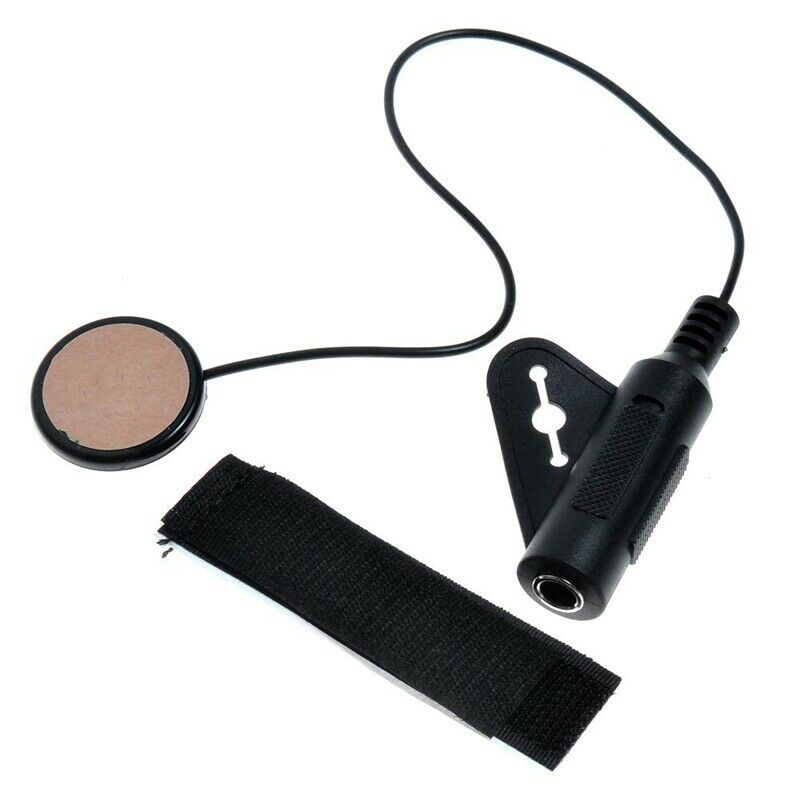 2Pcs Piezo Contact Microphone Mic Pickup for Guitar Violin Banjo Mandolin U