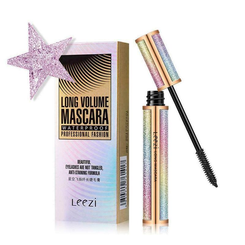 Leezi Star 4D Long Waterproof Not blooming-Mascara W6E1