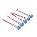 5pcs H7 Bulb Socket Fog Driving Light Lamp Wire Harness Pigtail Base