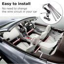 4XDC12V 12 LED Lights USB Wireless Music Control 8 Color RGB Car Interior L