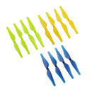 3 Colors Drone Propeller Props Replacement (CW CCW) for DJI Tello, 12 Pieces
