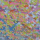 DIY Ribbon Embroidery Kits Flower Design Home Decor Wall Craft 27 x 33cm