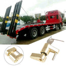Trailer Hitch Coupler Small Lock Zinc Alloy 1/4 Inch For Car A9R0 Pretty Ac V0V5
