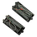 2 Pcs Black Magnet M Style Bass Humbucker 5 String Pickup for Bass Guitar