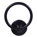 Home Dresser Drawer Cabinet Cupboard Door Ring Pull Handle 4 Pcs Black