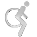 Wheelchair Disability Sign Handicap for Public Toilet Signs WC Wall Decals