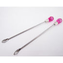BestNail Art Spoon Nail Art Tool Glitter Crystal Spoon Crystal Head LJ