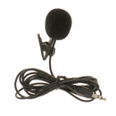 PC Computer Microphone Wired Clip-on Lapel Mic with 3.5mm Audio Jack, for Studio