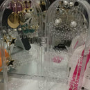 Clear Acrylic Earrings Necklace Jewelry Display Rack Stand Organizer Holder WSC