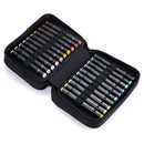 40 Slots Large Capacity Handy Marker Case Zippered Art Marker Lipstick Orga X9Q8