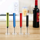 Wine Bottle Opener Cork Remover Easy Air Pump Pressure for Home Hotel -Green